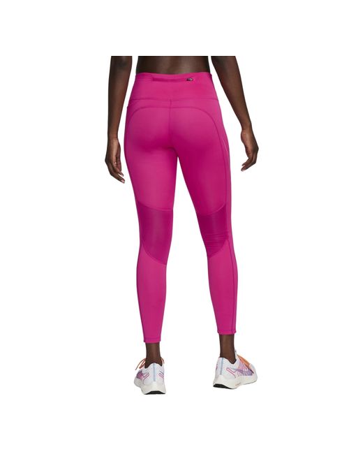 Calça Legging Nike Fast Mid-Rise 7/8 Tght Feminina - Rosa