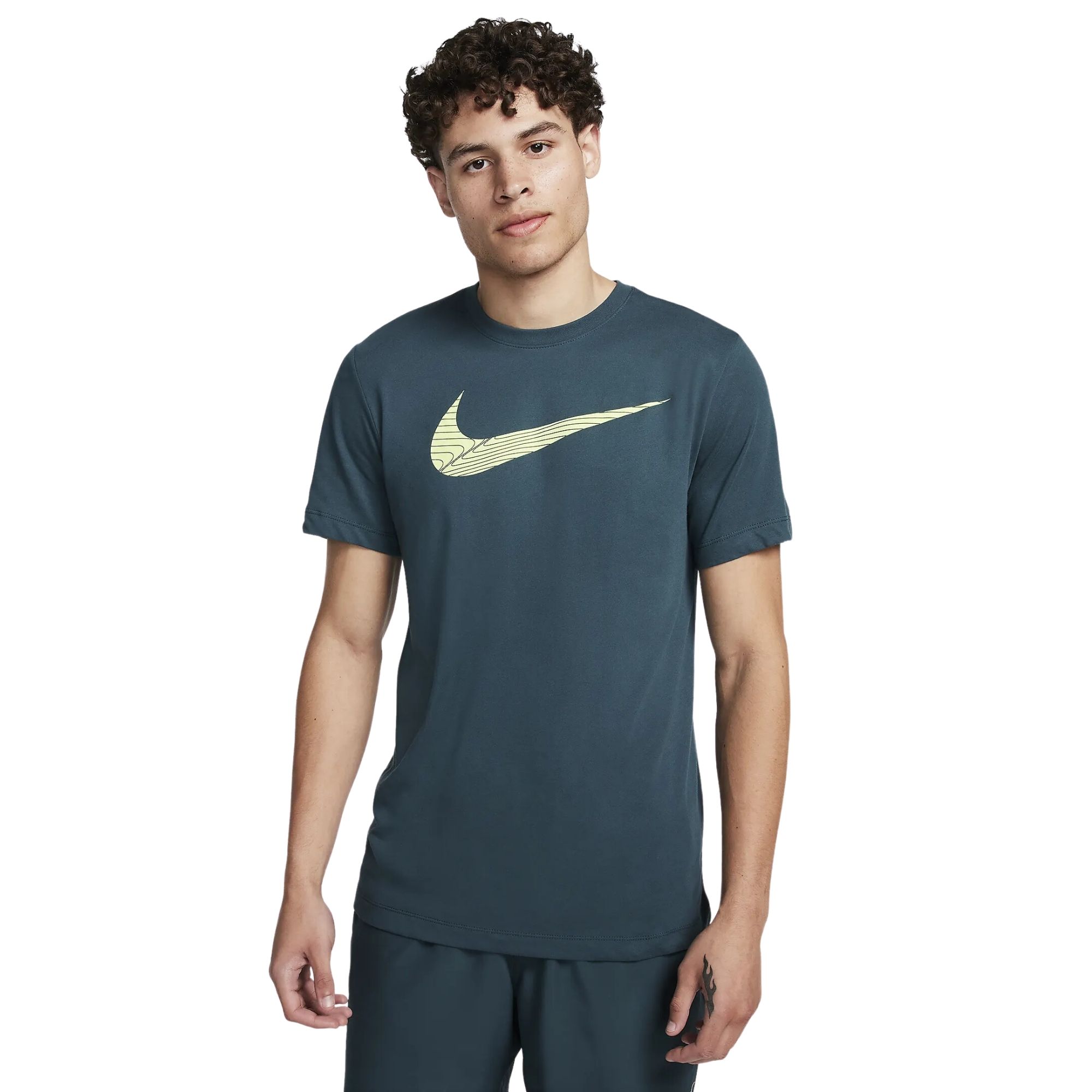 Camiseta Nike Dri-Fit 2 Yr Sw Masculina - Verde