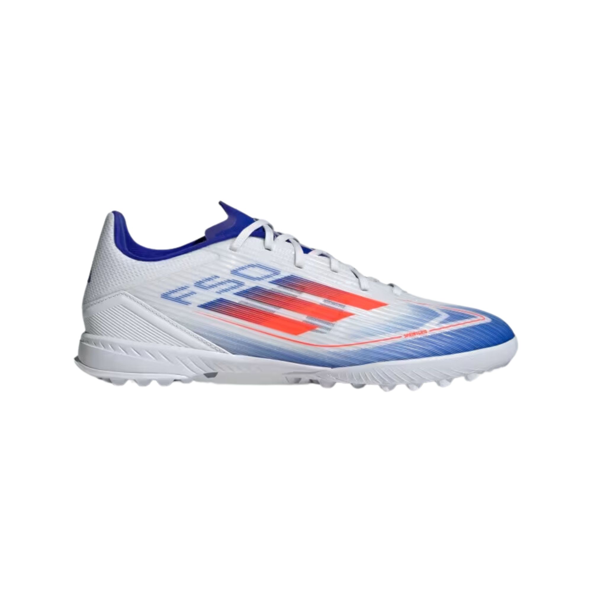 Chuteira Society Adidas F50 League Unissex - Branca/Azul