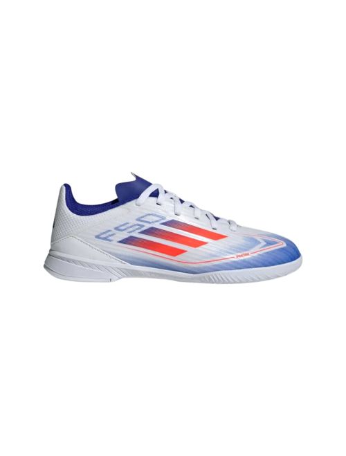 Chuteira Futsal Adidas F50 League Infantil - Branca/Azul