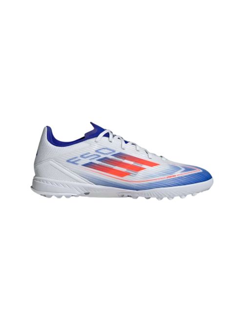 Chuteira Society Adidas F50 League Unissex - Branca/Azul