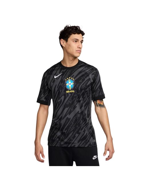 Camisa Brasil I 2024/25 Nike CBF Goleiro Masculina - Preta