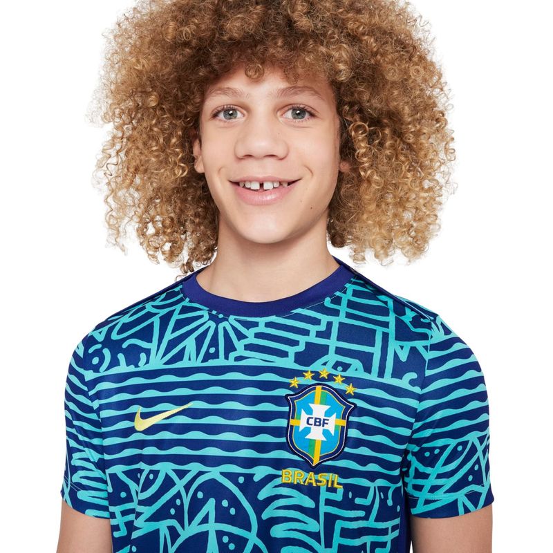 Camisa-Brasil-Nike-CBF-Pre-Jogo-Academy-Pro-Infantil---Azul