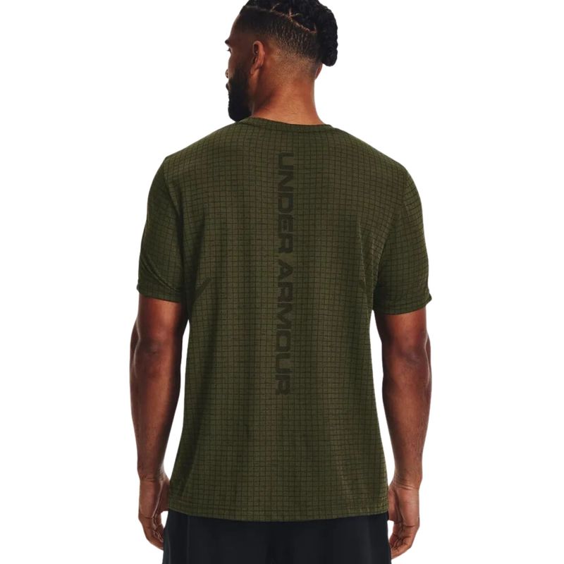 Camiseta-Under-Armour-Seamless-Grid-Masculina---Verde