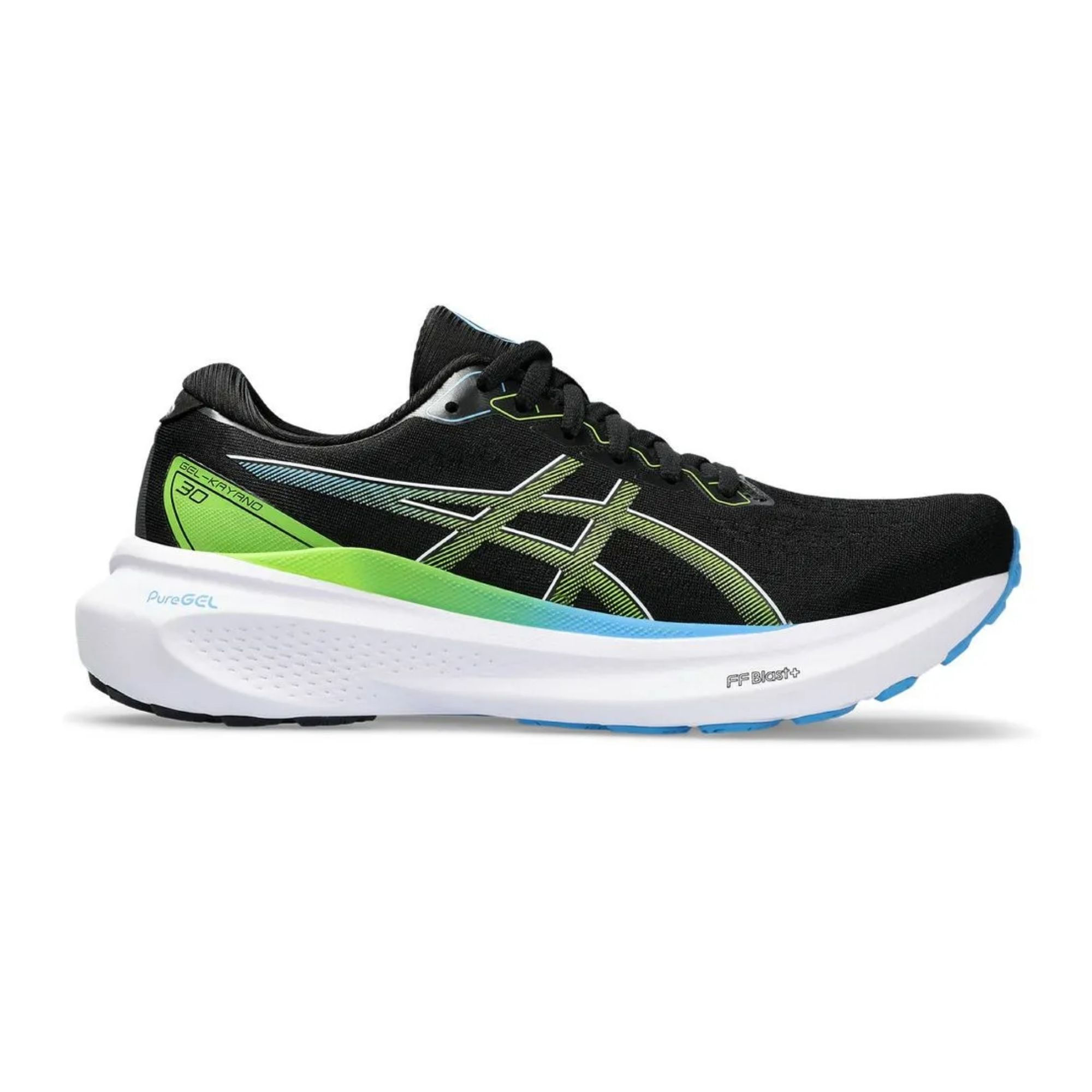 Tenis Asics Gel Kayano 30 Masculino Preto Amarelo Bayard Esportes