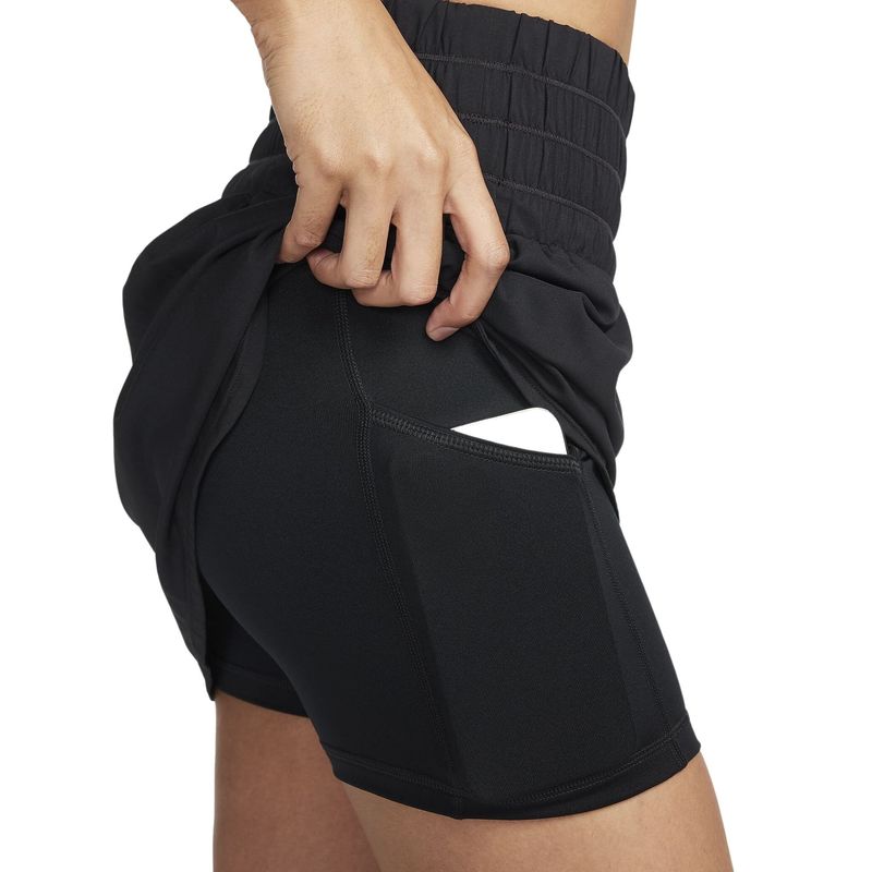 Saia Nike One Ultra High Rise Feminina - Preta