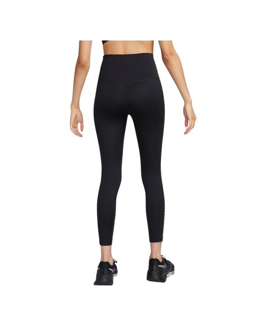 Calça Legging Nike Therma-Fit One Tight Metalic Feminina - Preta