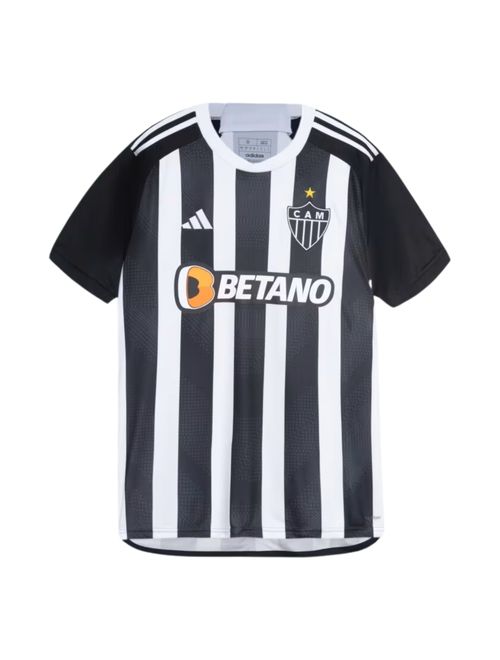 Camisa Atlético Mineiro I 2024/25 Adidas Torcedor Masculina - Preta/Branca