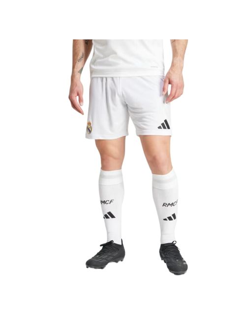 Calção Real Madrid I 2024/25 Adidas Masculino - Branco