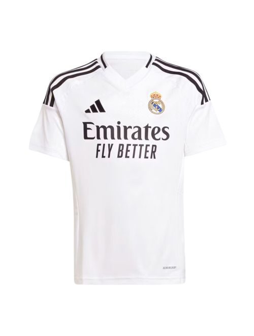 Camisa Real Madrid I 2024/25 Adidas Infantil - Branca