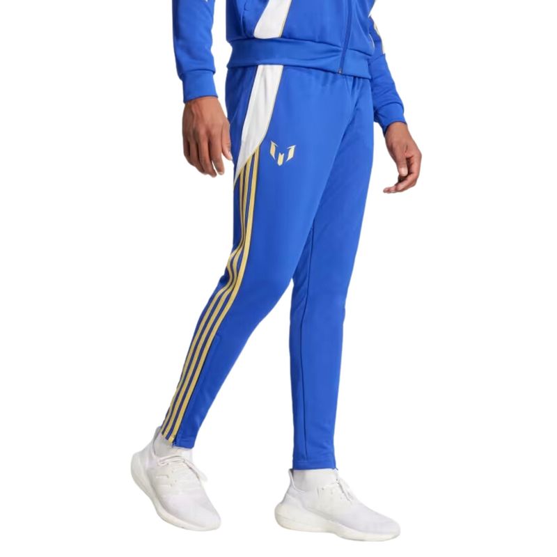 Calça Adidas Messi Pitch 2 Street Masculina - Azul/Branca