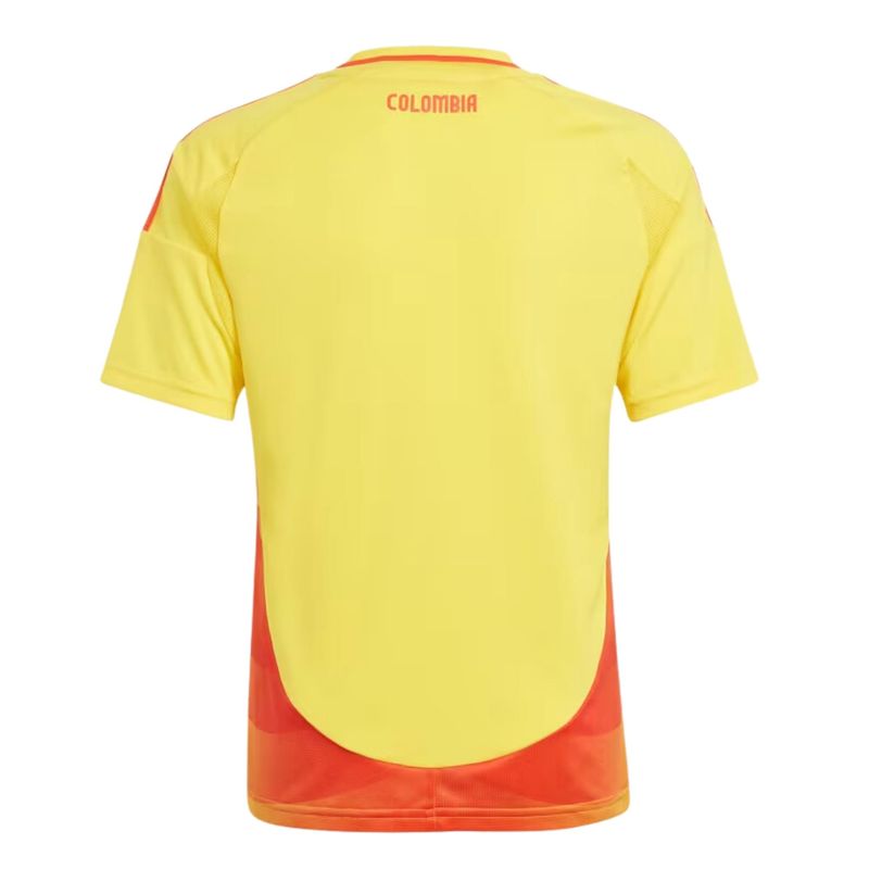 Camisa Colombia I 23/24 Adidas Infantil - Amarela
