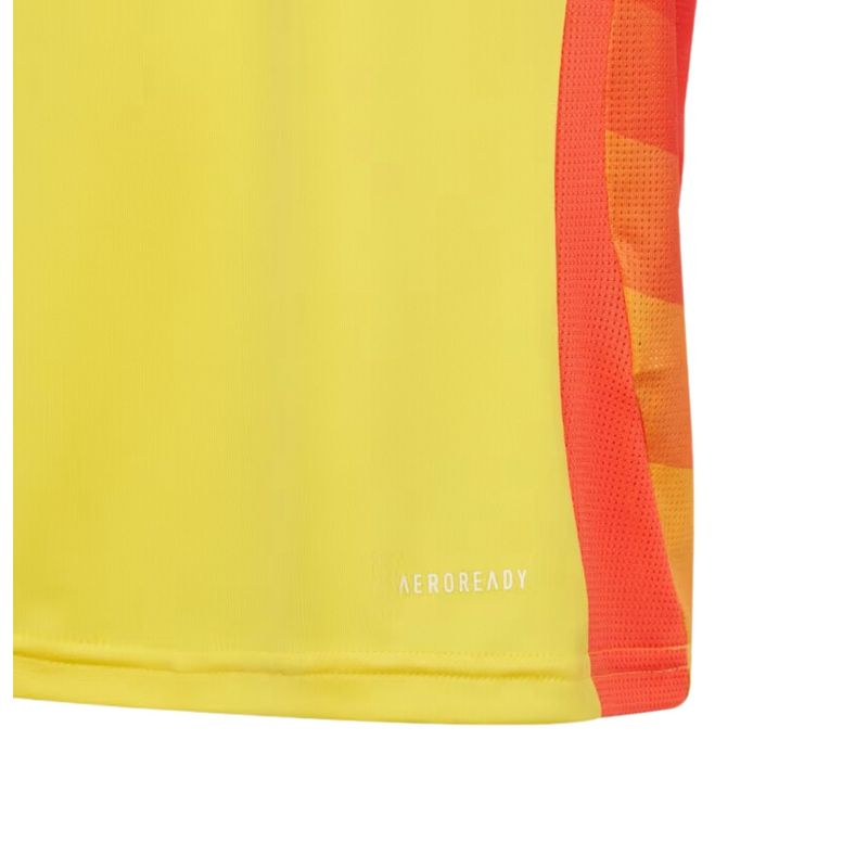 Camisa Colombia I 23/24 Adidas Infantil - Amarela