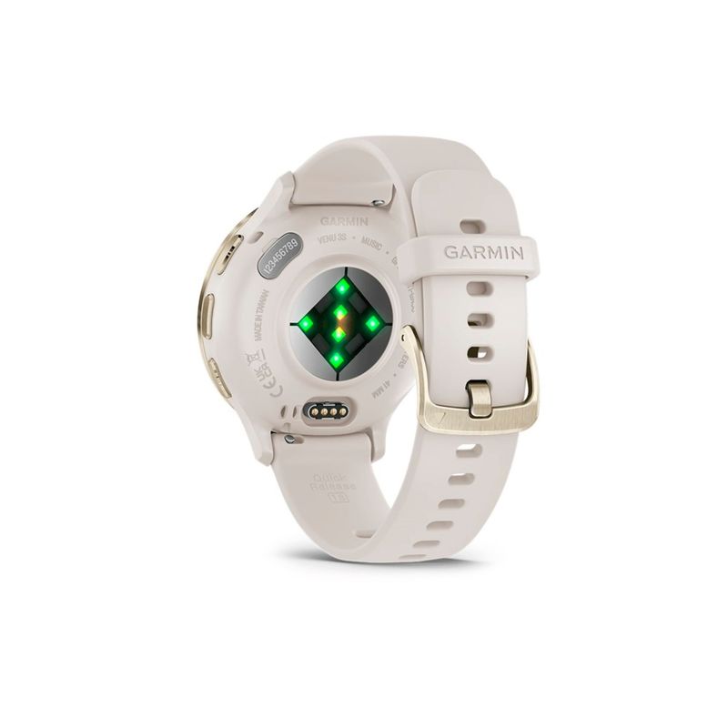Relogio-Monitor-Cardiaco-Garmin-Venu-3S-Unissex---Bege-Dourado