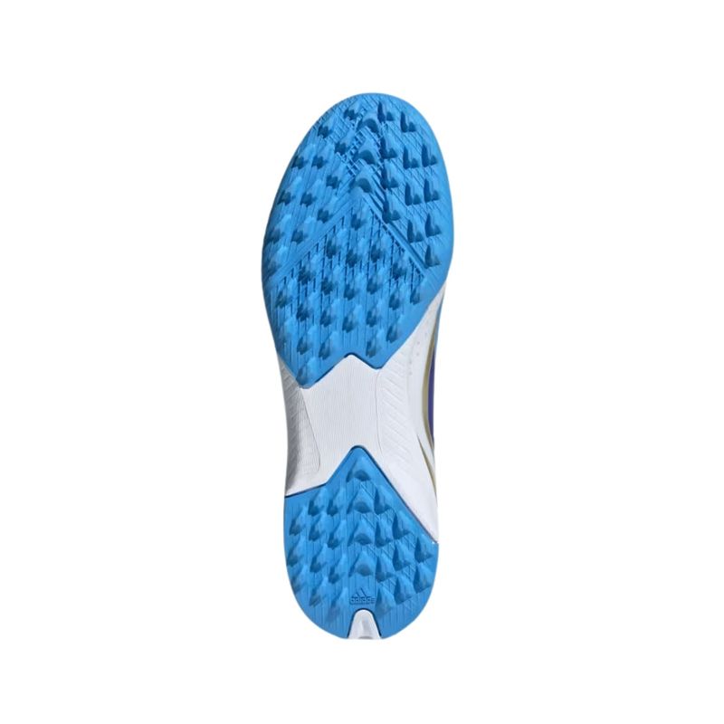Chuteira-Society-Adidas-X-Crazyfast-23-Messi-League-Infantil---Azul-Branco