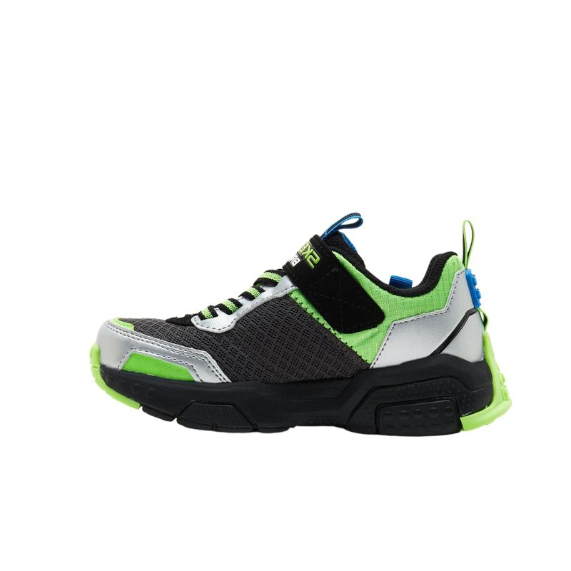 Tenis-Skechers-Brick-Kicks-2.0-Infantil---Preto-Verde