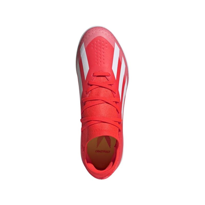 Chuteira-Futsal-Adidas-X-Crazyfast-League-23-Masculina---Vermelha-Branca