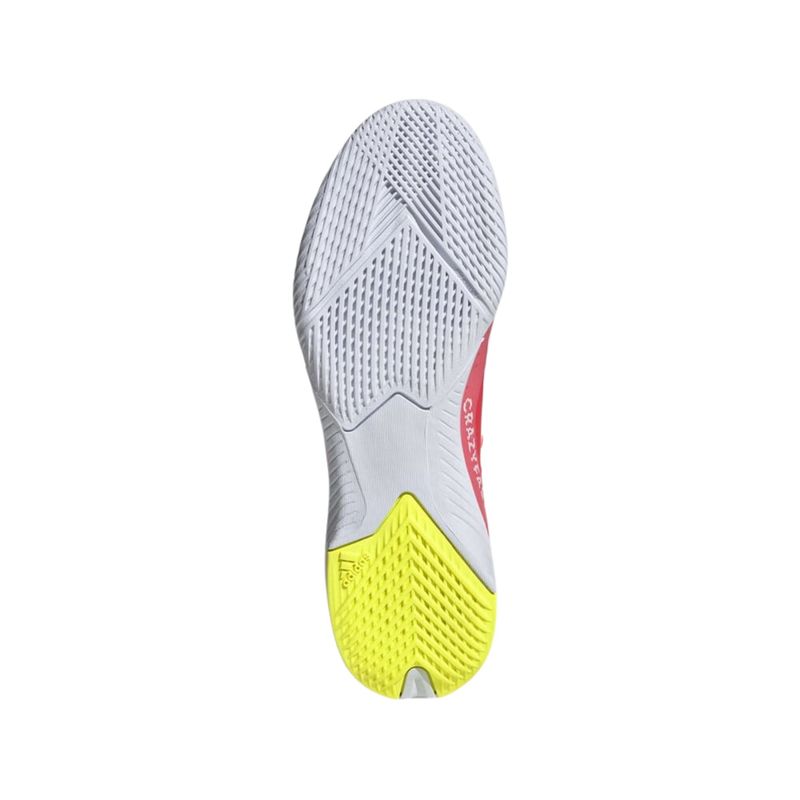 Chuteira-Futsal-Adidas-X-Crazyfast-League-23-Masculina---Vermelha-Branca