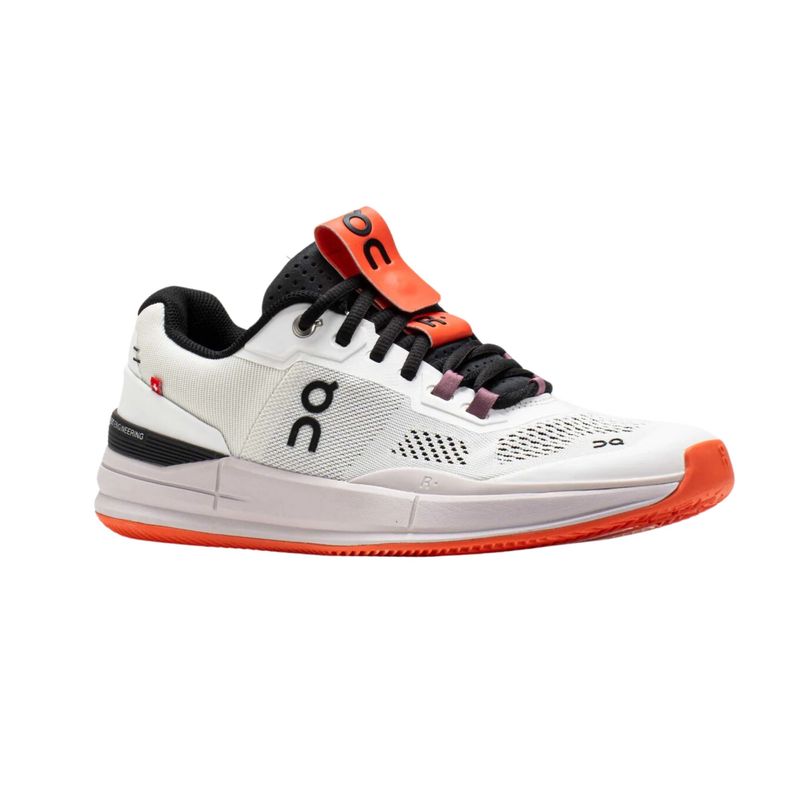 Tenis-On-Running-Roger-Pro-Clay-I-Feminino---Branco-Laranja