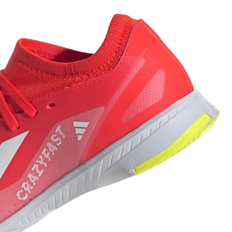 Chuteira Futsal Adidas X Crazyfast League 23 Masculina - Vermelha