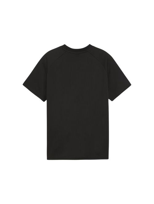 Camisa Ac Milan Puma Pré Jogo Infantil - Preta/Vermelha