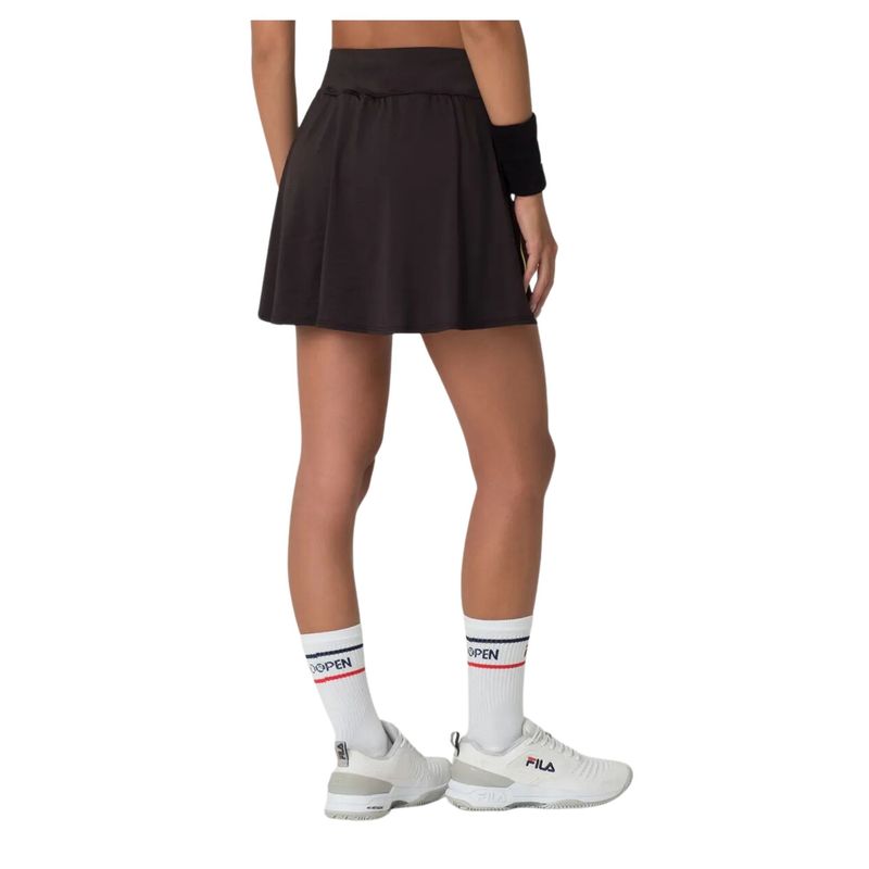 Saia Fila Backspin Wrap Feminina - Preta