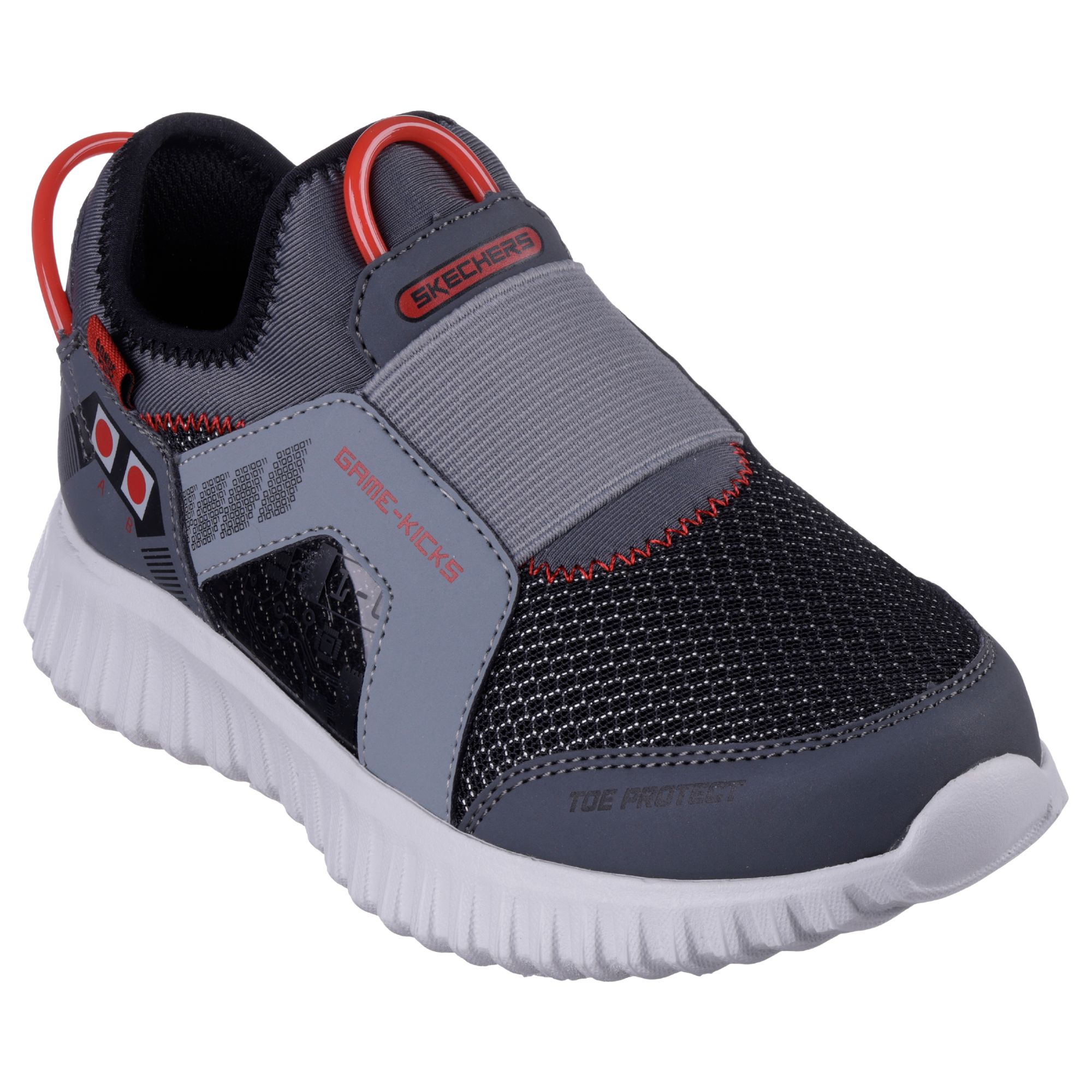 Tênis Skechers Depth Charge 2.0 Infantil - Preto/Cinza