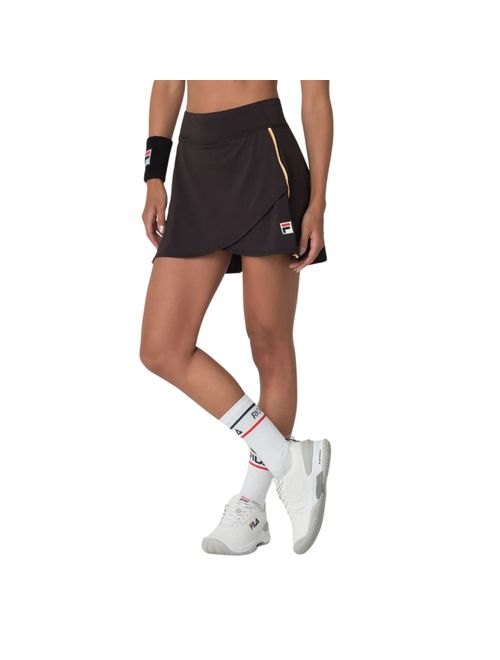 Saia Fila Backspin Wrap Feminina - Preta