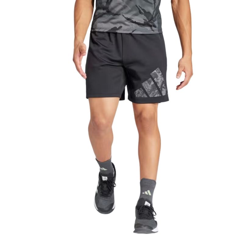 Shorts-Adidas-Knit-Logo-7-Masculino---Preto
