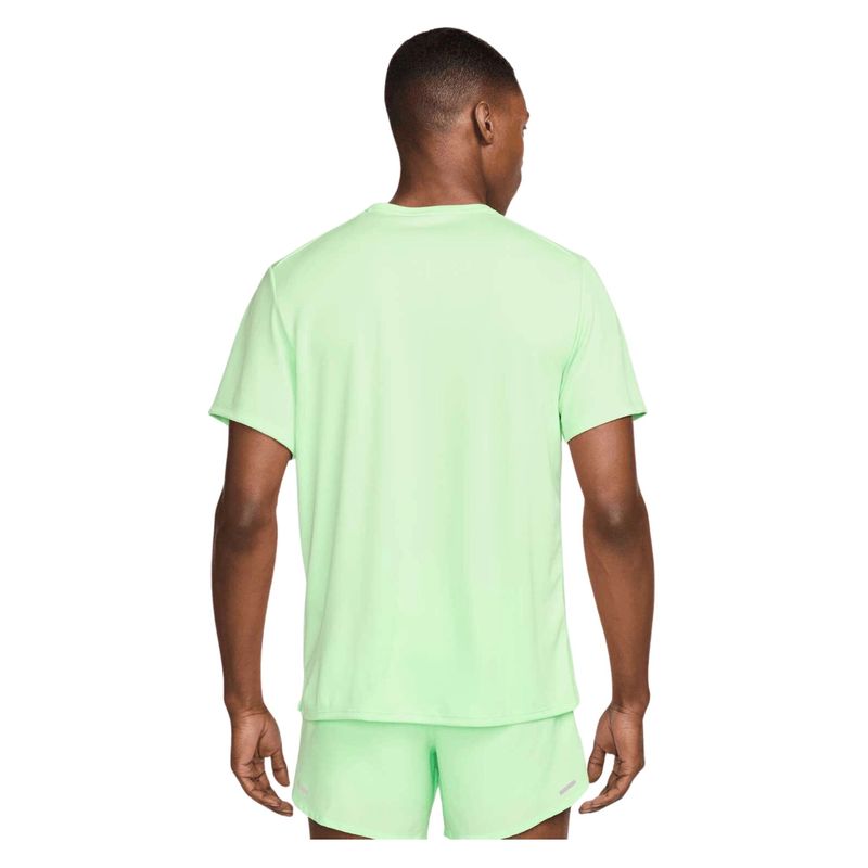 Camiseta Nike Miler Ss Masculina - Verde Claro