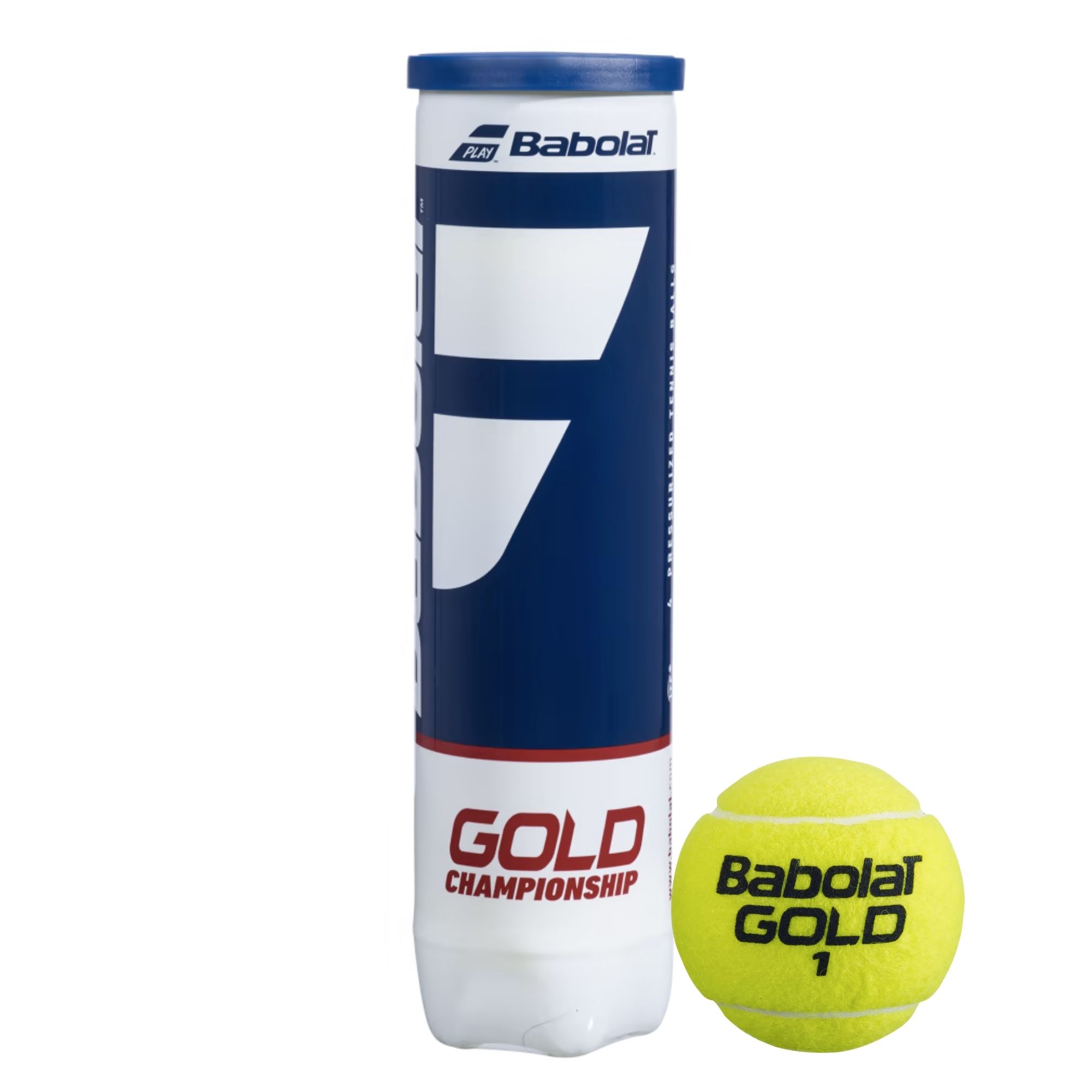 Bola De Tênis Babolat Gold Championship X4 Unissex - Amarela