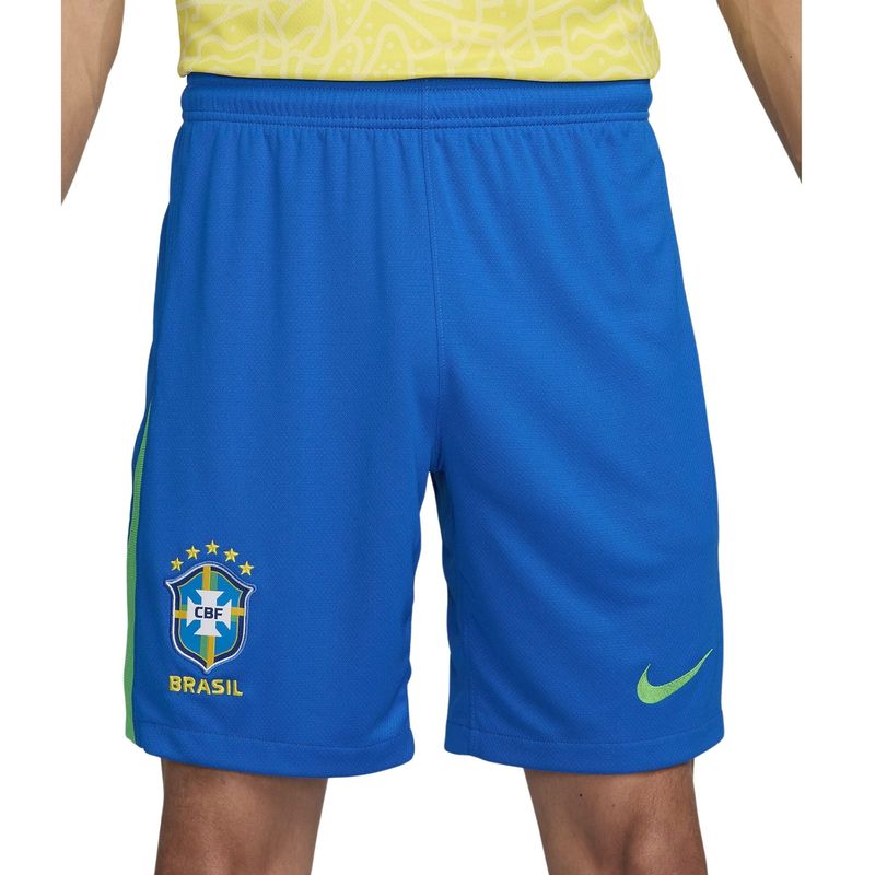 Calção Brasil 2024 Nike CBF Stadium Home Masculino - Azul