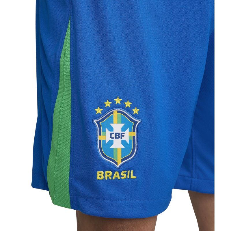 Calção Brasil 2024 Nike CBF Stadium Home Masculino - Azul