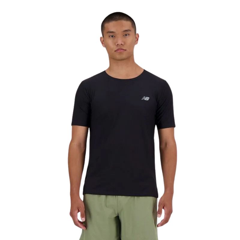 Camiseta New Balance Jacquard Masculina - Preta