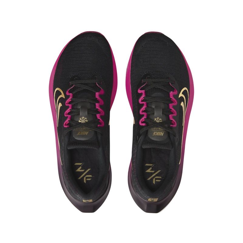 Tênis Nike Zoom Fly 5 Feminino - Preto/Dourado