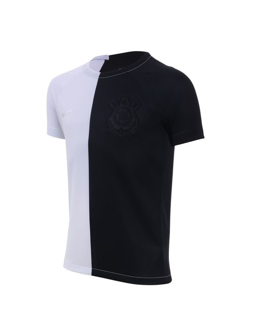 Camisa Corinthians Nike Sccp Infantil - Preta