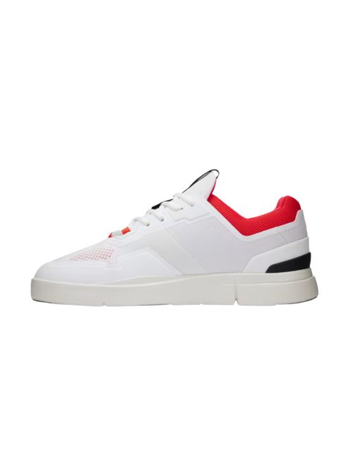 Tênis On Running Roger Spin II Masculino - Branco/Vermelho