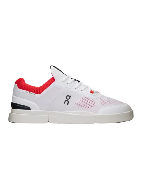 Tênis On Running Roger Spin II Masculino - Branco/Vermelho