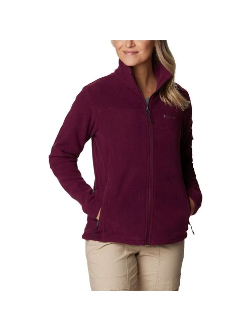 Jaqueta Fleece Columbia Fast Trek II Feminina - Bordô