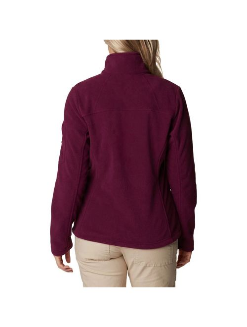 Jaqueta Fleece Columbia Fast Trek II Feminina - Bordô