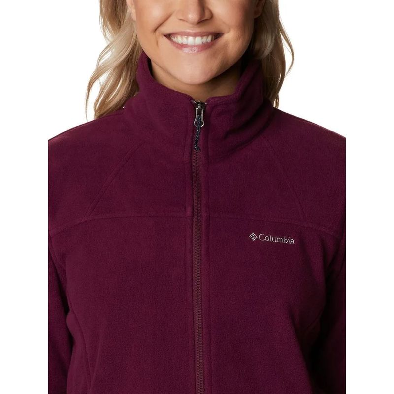 Jaqueta-Fleece-Columbia-Fast-Trek-II-Feminina---Bordo
