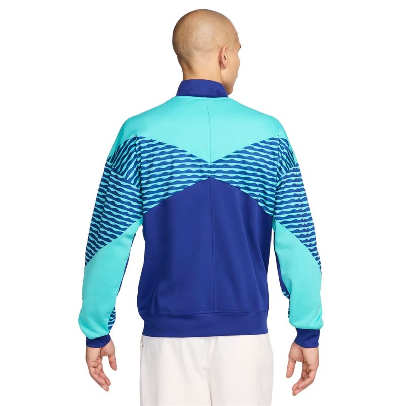Jaqueta Brasil Nike CBF Hino Academy Pro Masculina - Azul