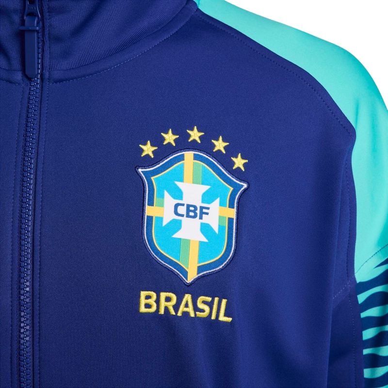 Jaqueta Brasil Nike CBF Hino Academy Pro Masculina - Azul
