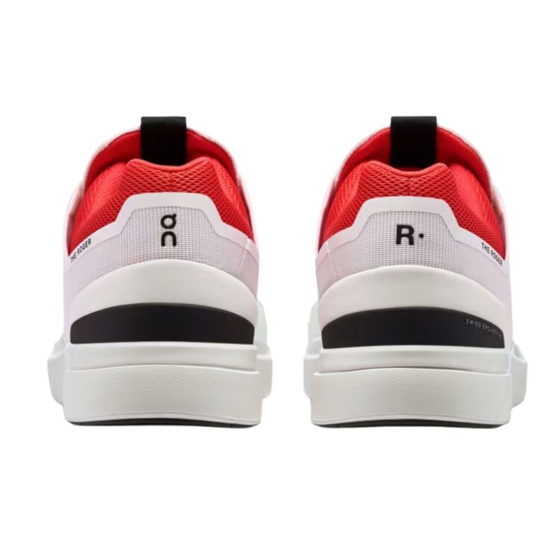 Tenis-On-Running-Roger-Spin-II-Masculino---Branco-Vermelho