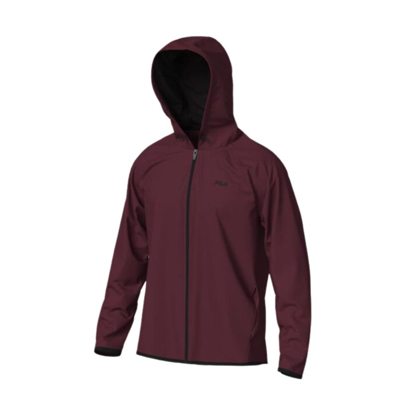 Jaqueta-Com-Capuz-Fila-Essential-Train-Masculina---Vinho