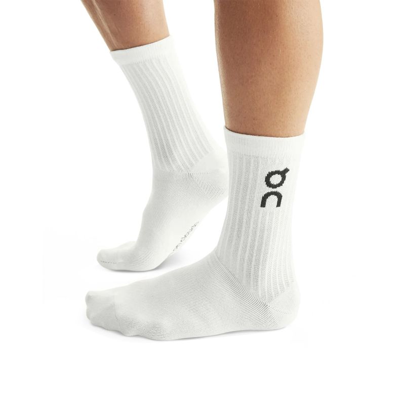 Meia-On-Running-Logo-3-Pares-Unissex---Branca