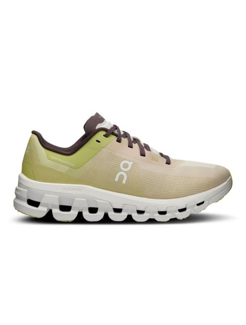Tênis On Running Cloudflow 4 Feminino - Verde/Branco