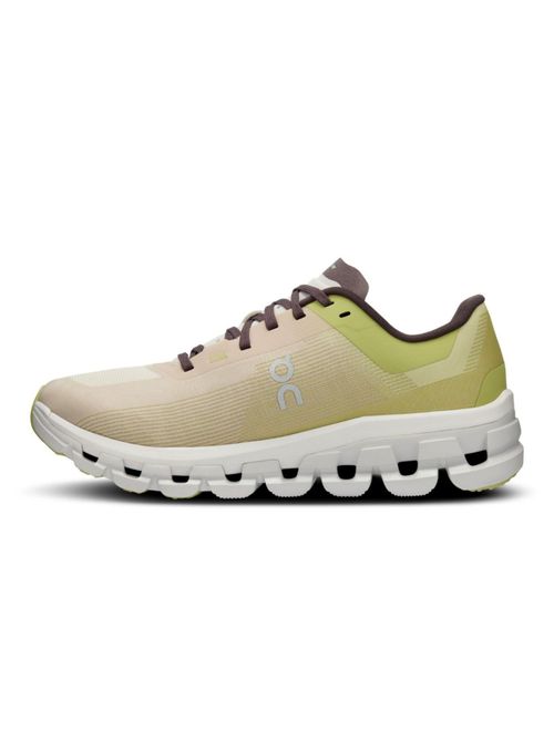 Tênis On Running Cloudflow 4 Feminino - Verde/Branco
