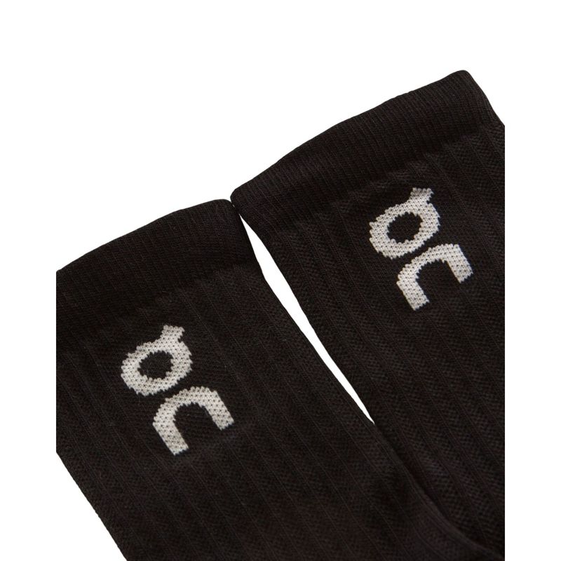 Meia-On-Running-Logo-3-Pares-Unissex---Preta