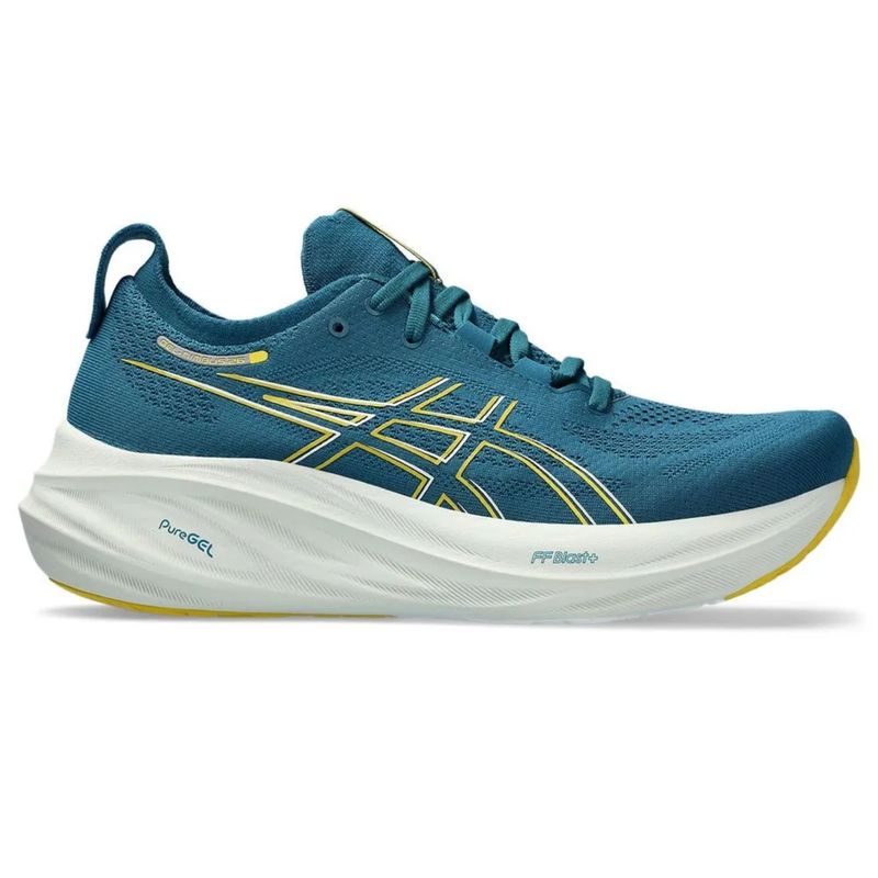 Tenis-Asics-Gel-Nimbus-26-Masculino---Verde-Branco